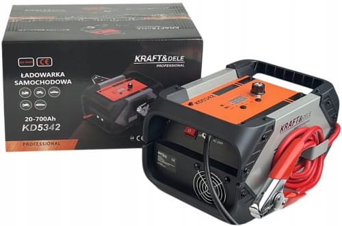 Prostownik z rozruchem Kraft&Dele 20-700 Ah 12/24 V 85 A