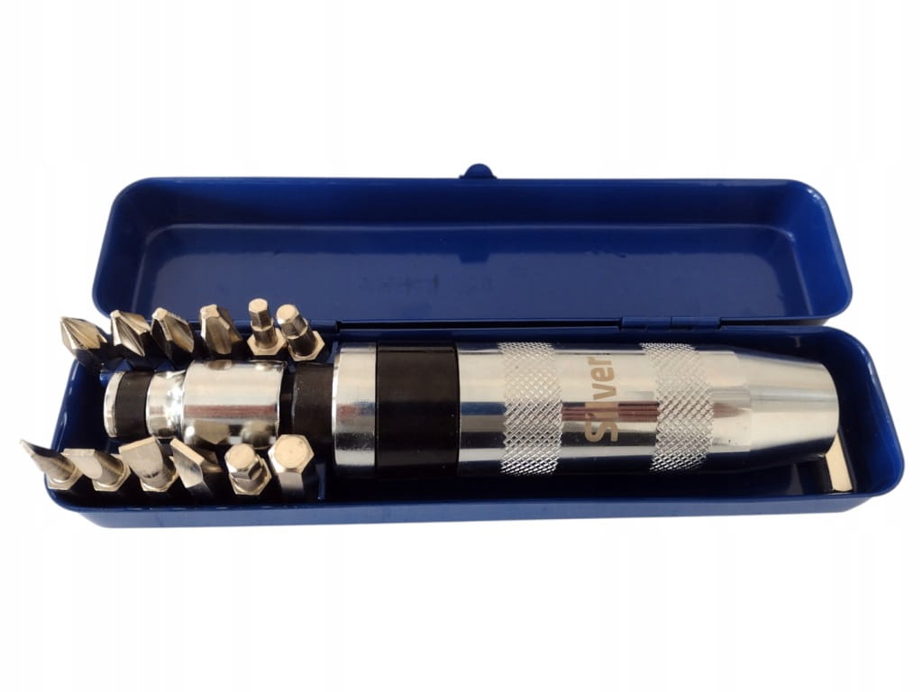Wykrętak udarowy pobijak do śrub 14 el. zestaw SilverTools S10880