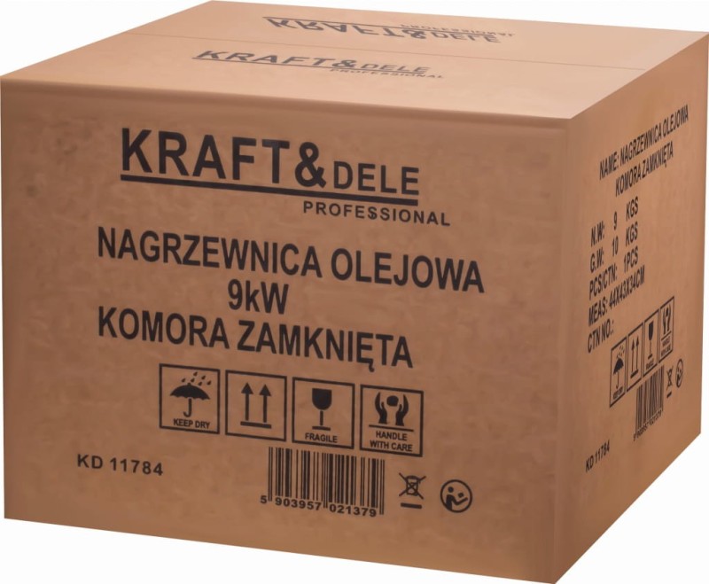 Nagrzewnica olejowa Kraft&Dele 9 kW