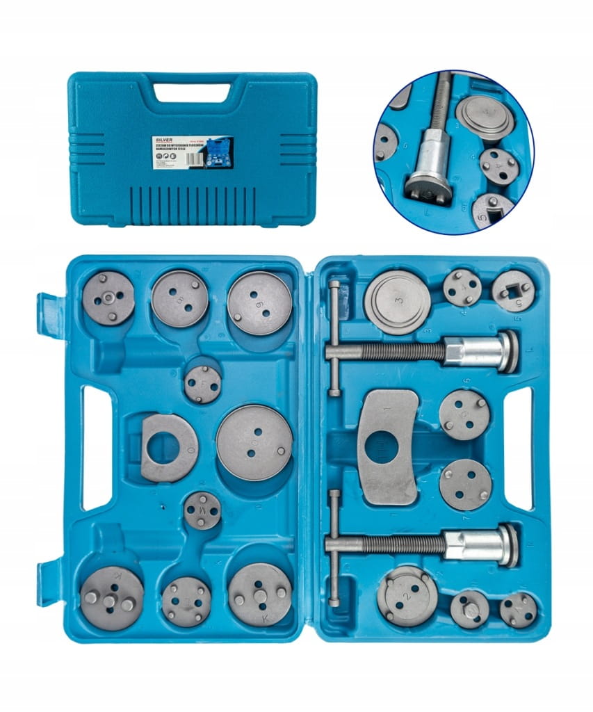 Zestaw do wyciskania tłoczków hamulcowych SilverTools S10607