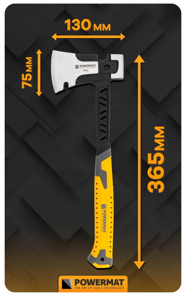 Siekiera Powermat 36,5 cm 0,91 kg