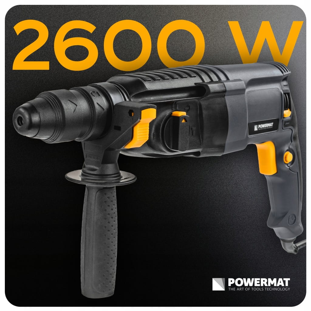 Młotowiertarka Powermat SDS Plus 2600 W
