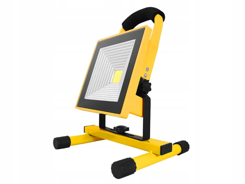 1 szt. Lampa robocza LED z akumulatorem 30W halogen SLIM,