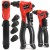 NITOWNICA RĘCZNA PROFI 2,4-4,8mm 4 KOŃCÓWKI 180mm