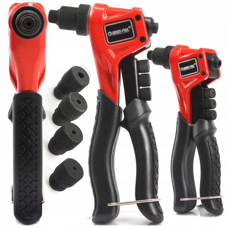NITOWNICA RĘCZNA PROFI 2,4-4,8mm 4 KOŃCÓWKI 180mm