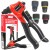 NITOWNICA RĘCZNA PROFI 2,4-4,8mm 4 KOŃCÓWKI 180mm