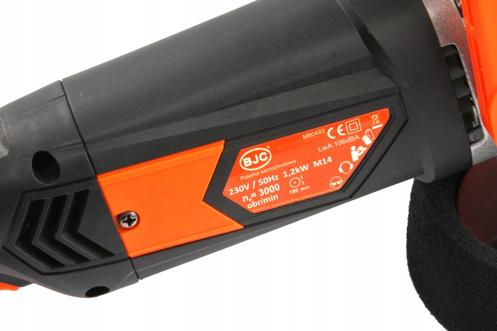 Polerka samochodowa BJC 150 mm z regulacją + gąbki