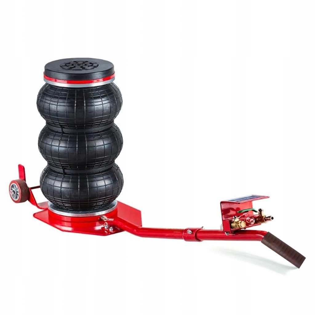 Podnośnik Pneumatyczny Lewarek Samochodowy 15-40cm Bałwanek Poduszka 3,5T