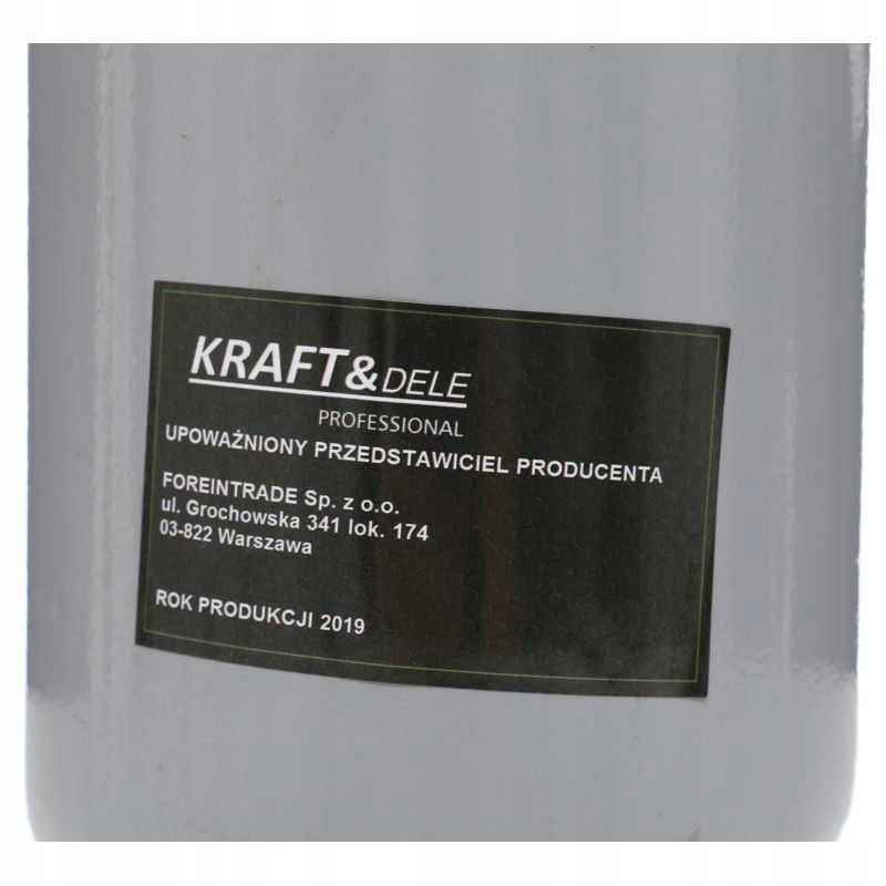 Butla gazowa Kraft&Dele KD1831 mieszanka argonowa 250 bar 8 l