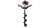Wiertnica spalinowa Silver do gleby 5,20 KM 80 cm 25 cm