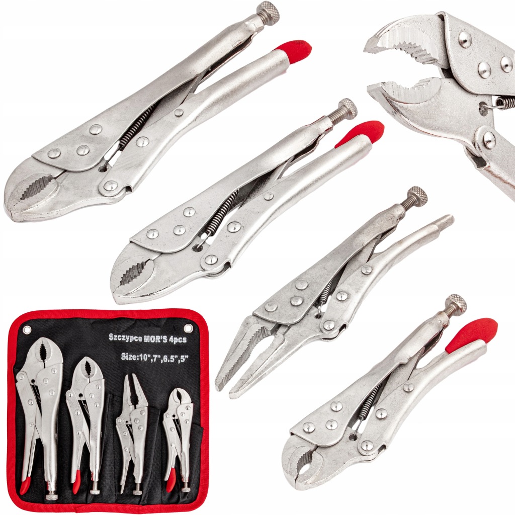 Szczypce kombinerki mini zestaw 6 szt. precyzyjne 125 mm Silver