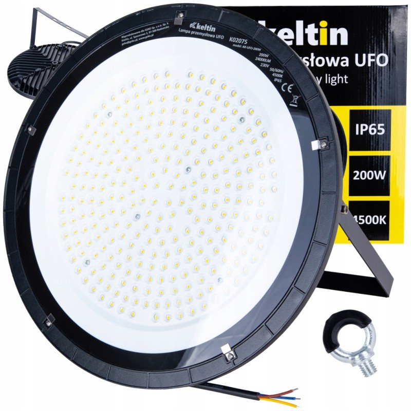Lampa wisząca Geko UFO 1 -punkty światła zintegrowane źródło LED