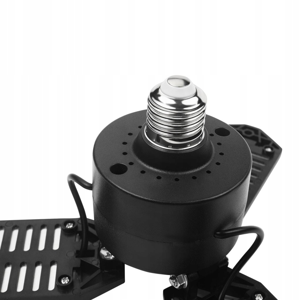 Lampa warsztatowa sufitowa 3 panele składane LED 90° 80W 8500 lm