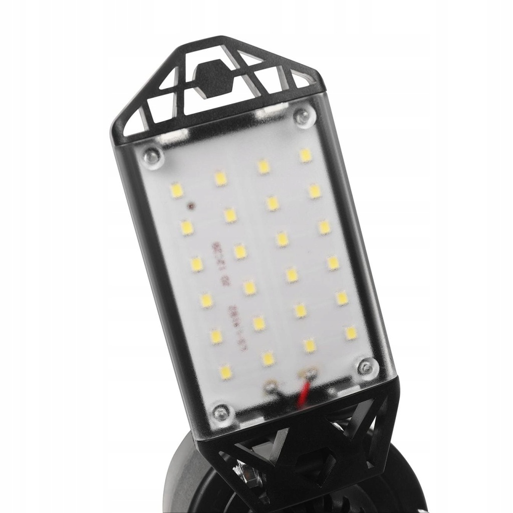 Lampa warsztatowa sufitowa 3 panele składane LED 90° 80W 8500 lm