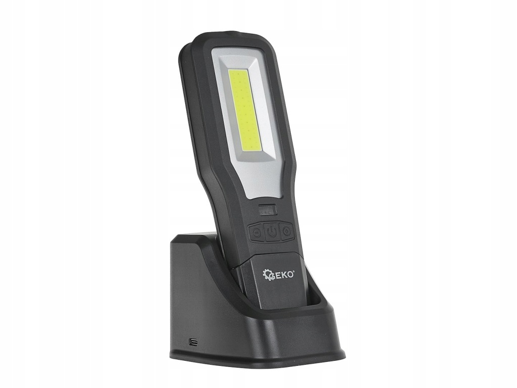 Lampa warsztatowa Powerbank z magnesem i regulacją LED COB 10W + 5W 2000mAh