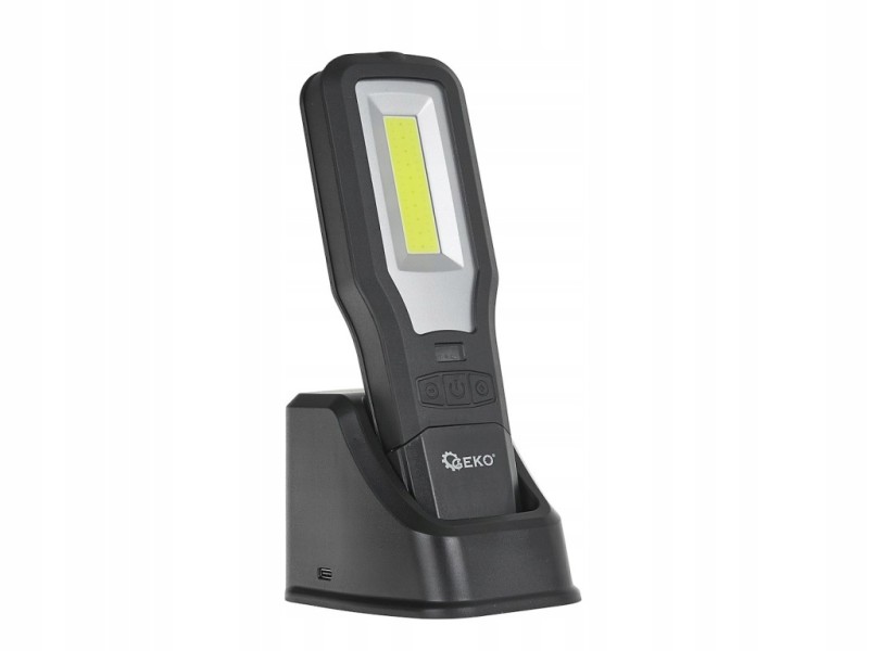 Lampa warsztatowa Powerbank z magnesem i regulacją LED COB 10W + 5W 2000mAh