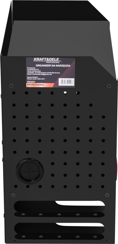 Kraft&Dele ORGANIZER NA NARZĘDZIA ZAWIESZANY 3 POZIOMY 470x250x405mm