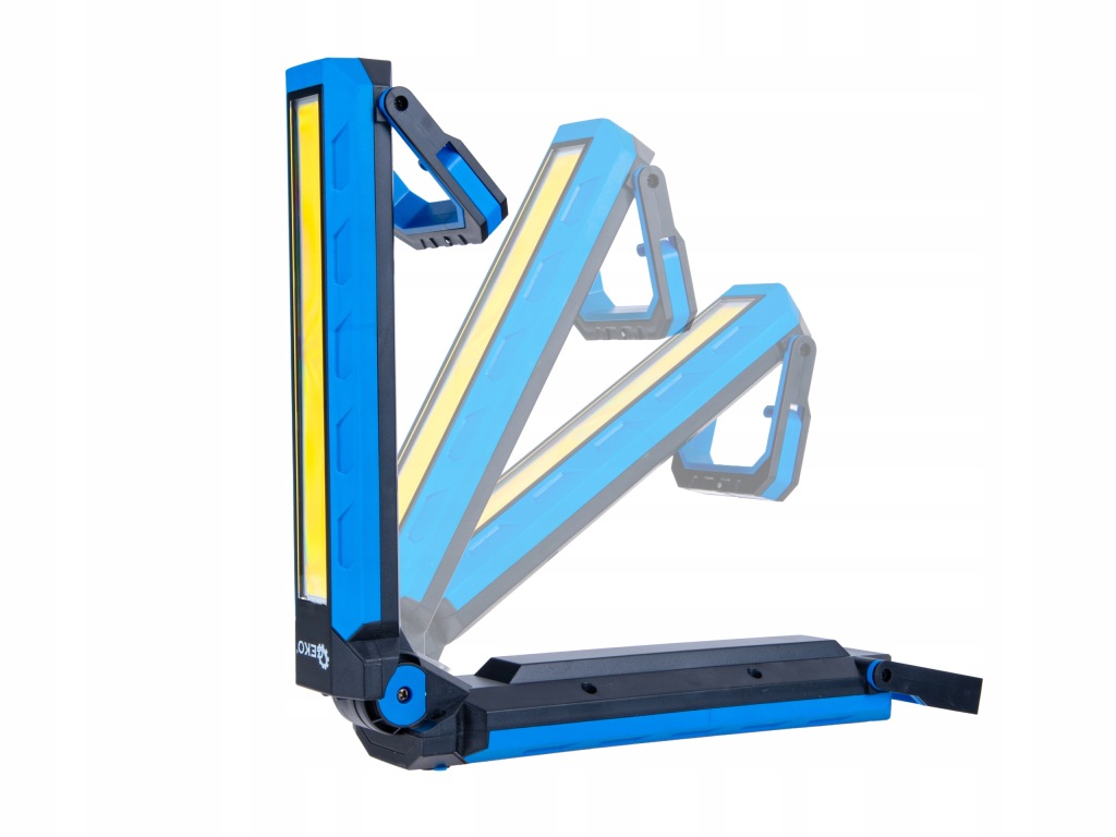 LAMPA WARSZTATOWA Z MAGNESEM SKŁADANA LED COB Z HAKIEM 10W 1000lm 4000mAh