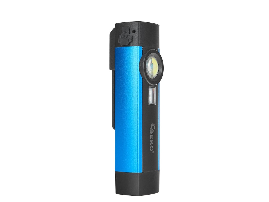 G15125 Latarka wielofunkcyjna z magnesem + UV LED COB 5W 2000mAh 300lm IP54