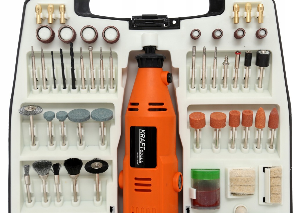 Mini szlifierka frezarka 270W 235 elementów Dremel Kraft&Dele KD10245