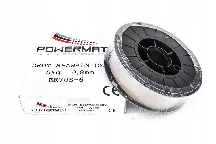 Drut spawalniczy Powermat 0,80 mm ER70S-6 5 kg