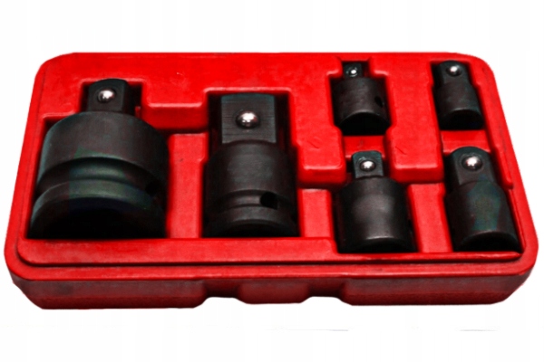 Adaptery redukcyjne udarowe 6el. KD10524 Kraft&Dele