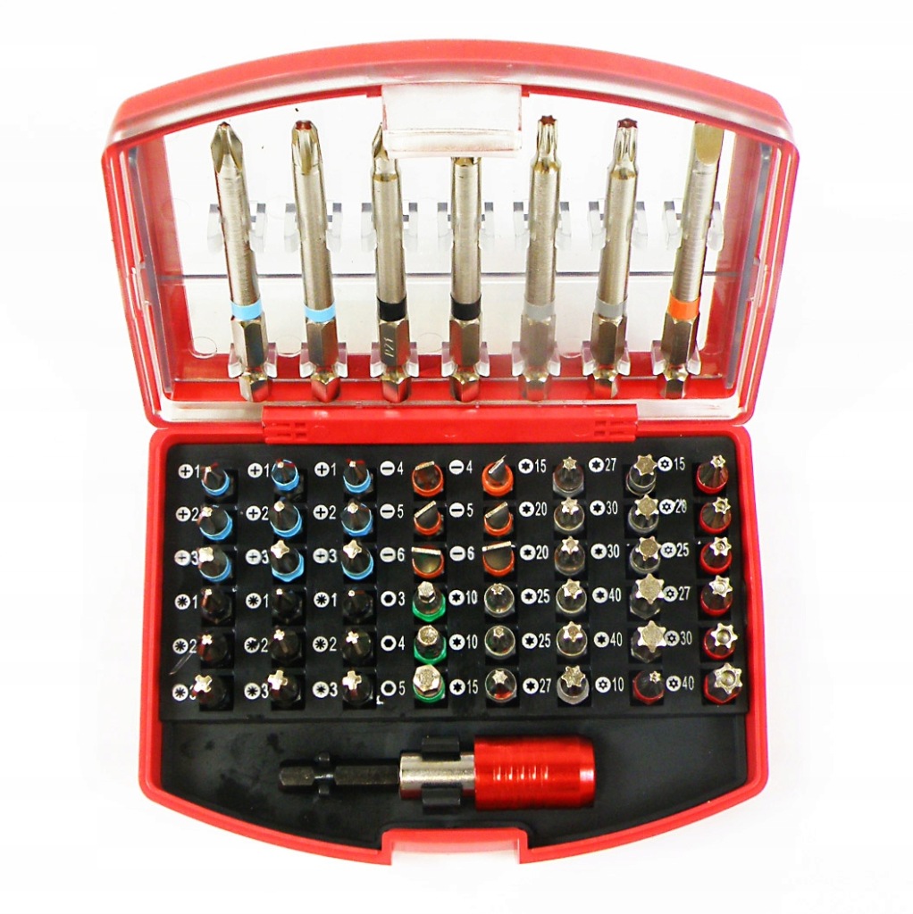 Końcówki bity imbus torx 56 szt