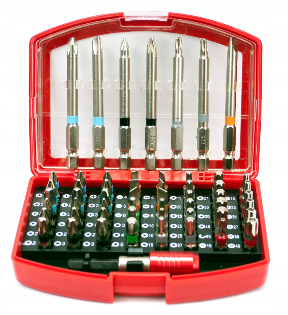 Końcówki bity imbus torx 56 szt