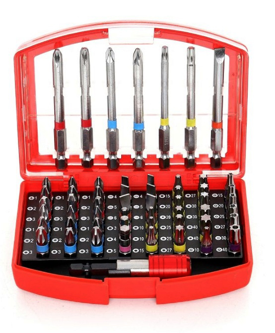 Końcówki bity imbus torx 56 szt