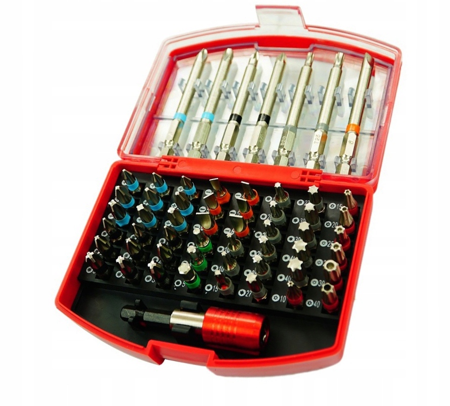 Końcówki bity imbus torx 56 szt
