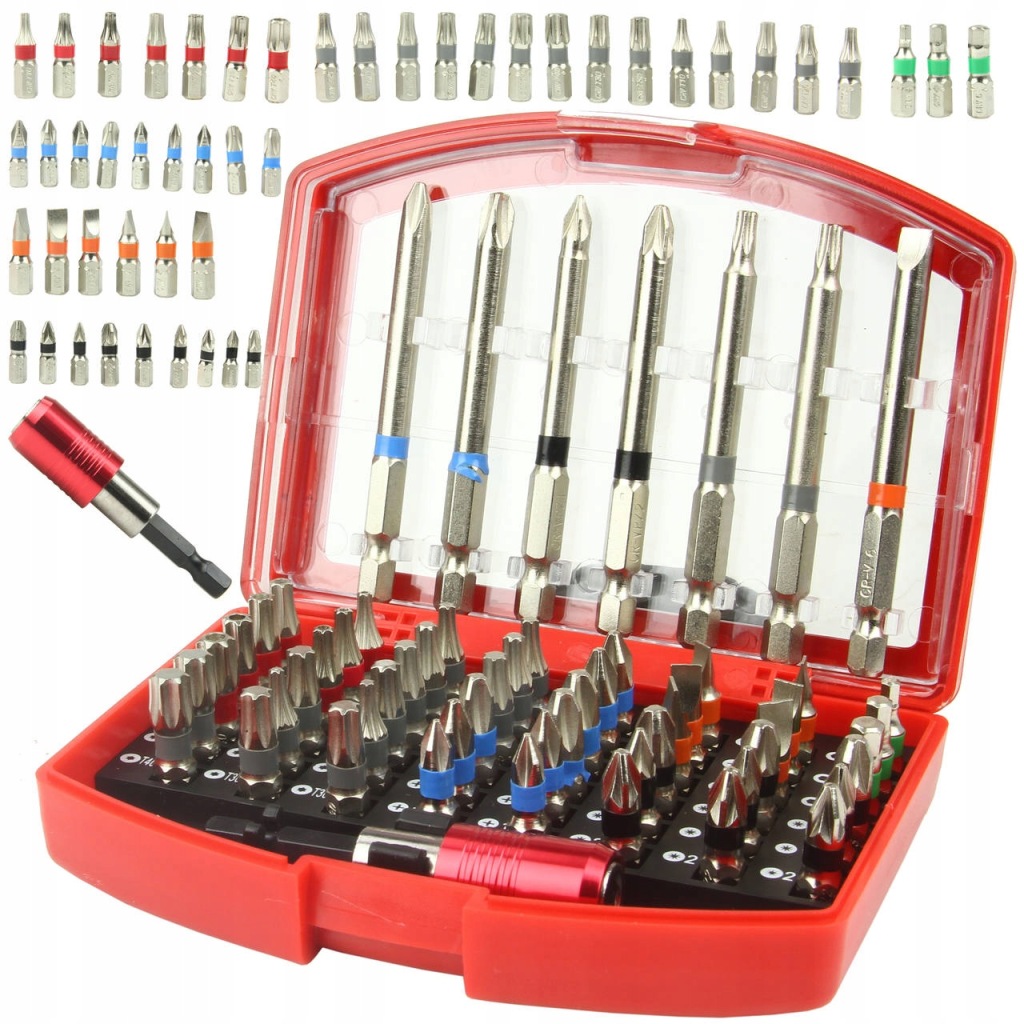Końcówki bity imbus torx 56 szt