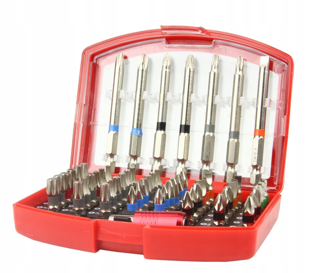 Końcówki bity imbus torx 56 szt