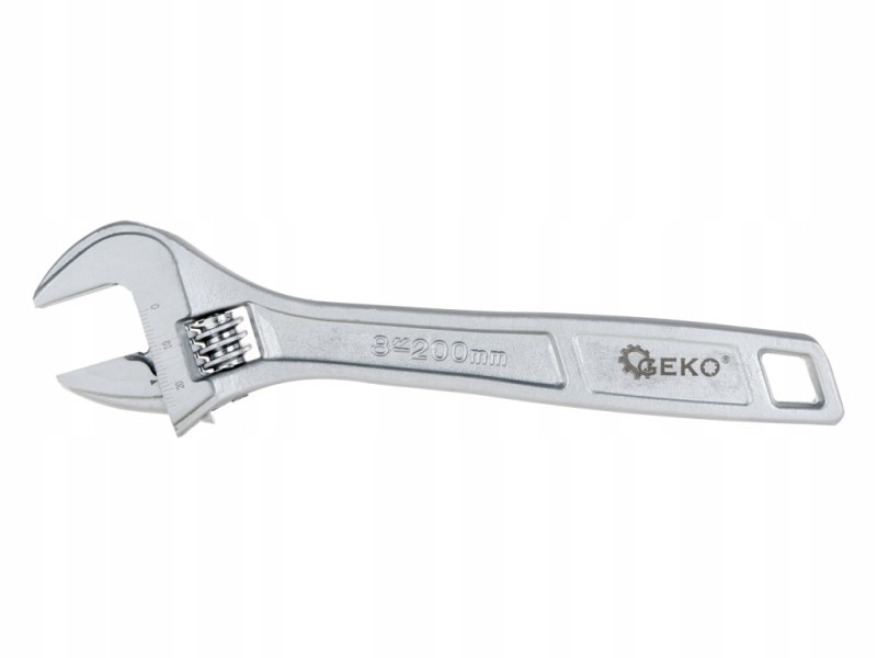 KLUCZ NASTAWNY SZWEDZKI SZWED REGULOWANY 8" 26mm CRV 48HRC HEAVY DUTY
