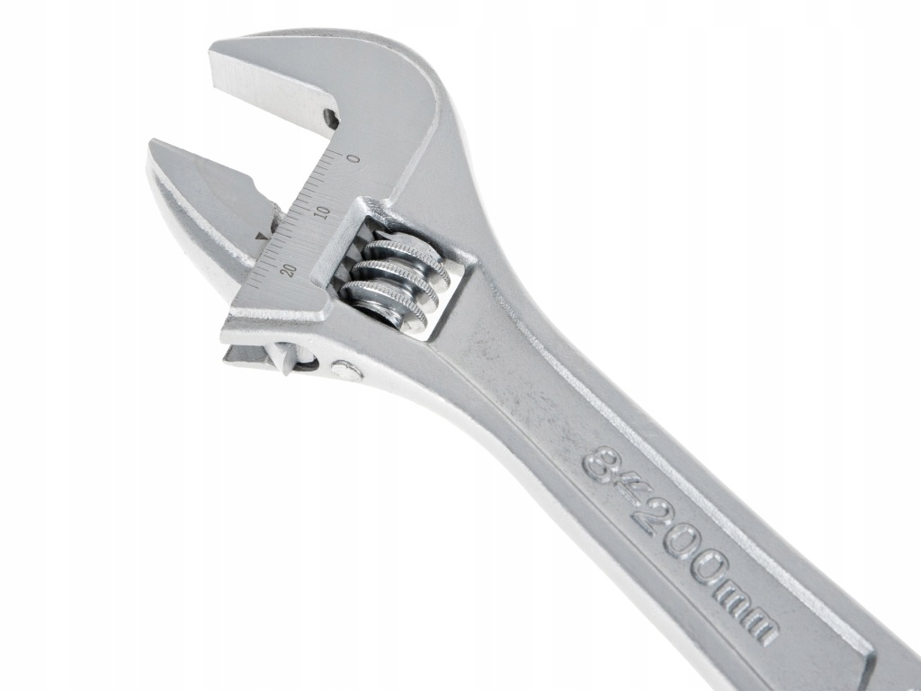 KLUCZ NASTAWNY SZWEDZKI SZWED REGULOWANY 8" 26mm CRV 48HRC HEAVY DUTY