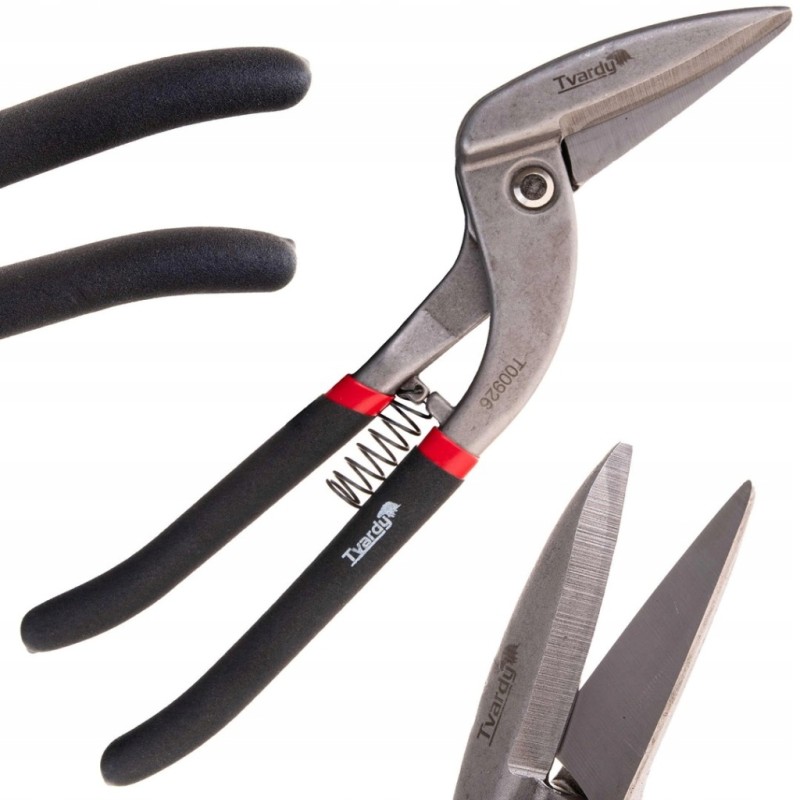 Nożyce do blachy ręczne Tvardy T00926 1 mm