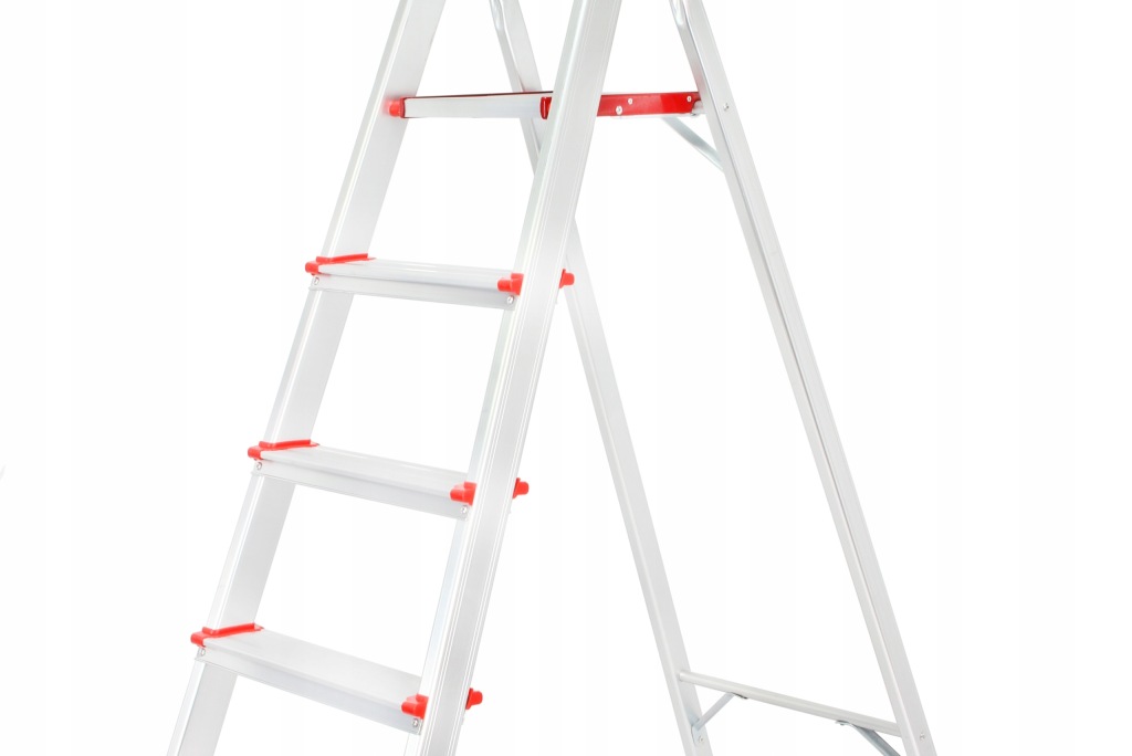 Drabina aluminiowa składana 5-stopniowa 150 kg