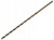WIERTŁO HSS ZŁOTE DO METALU STALI BARDZO DŁUGIE 8.0MM 305MM DIN1869 TVARDY