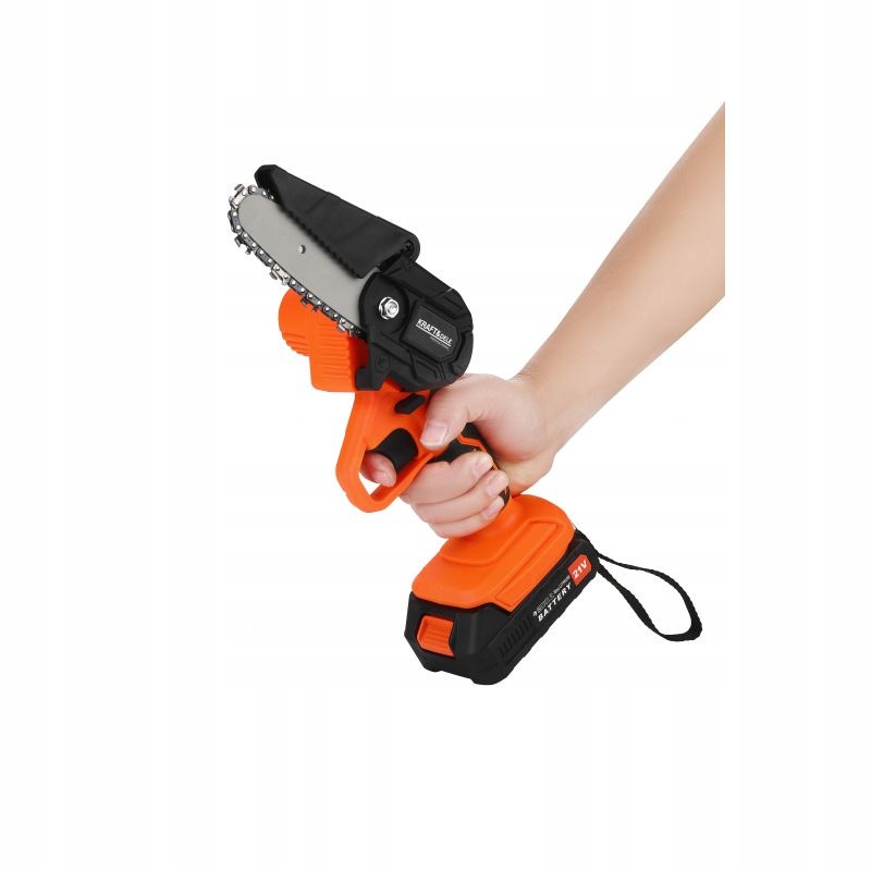 Piła ogrodowa akumulatorowa 2x 21V/2Ah 4" 320 RPM wysięgnik