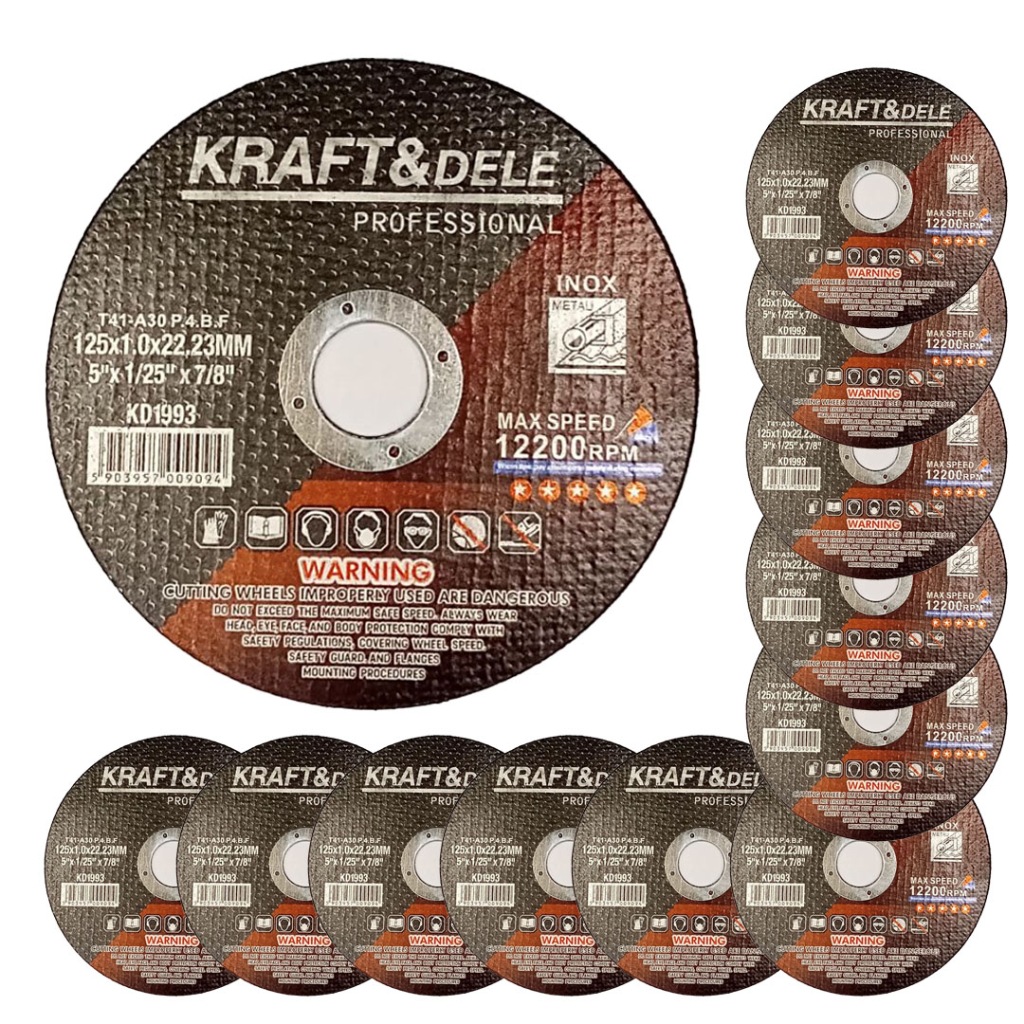 TARCZA DO CIĘCIA METALU 125X1,0X22,2MM KD1993