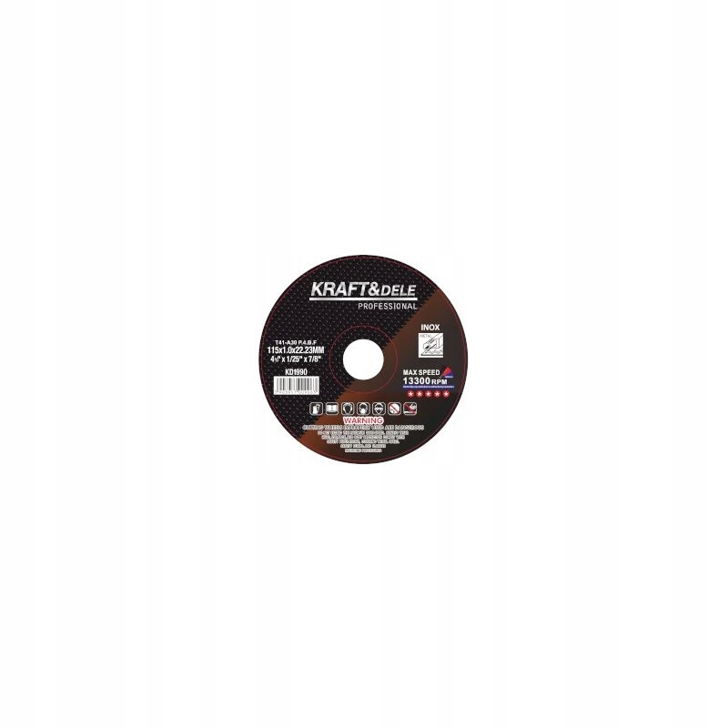 TARCZA DO CIĘCIA METALU 125X1,0X22,2MM KD1993