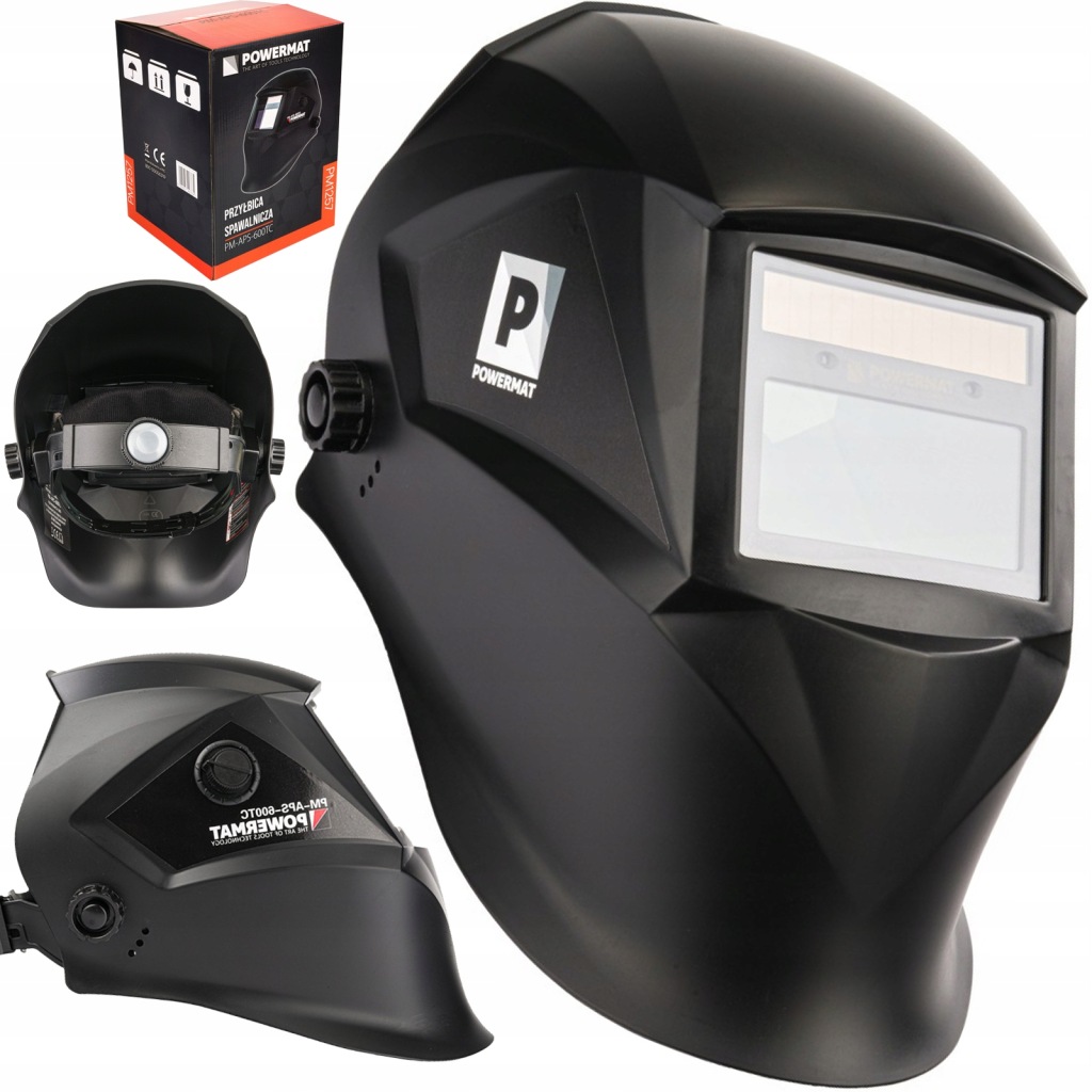 Maska spawalnicza Powermat PM-APS-600TC przyłbica