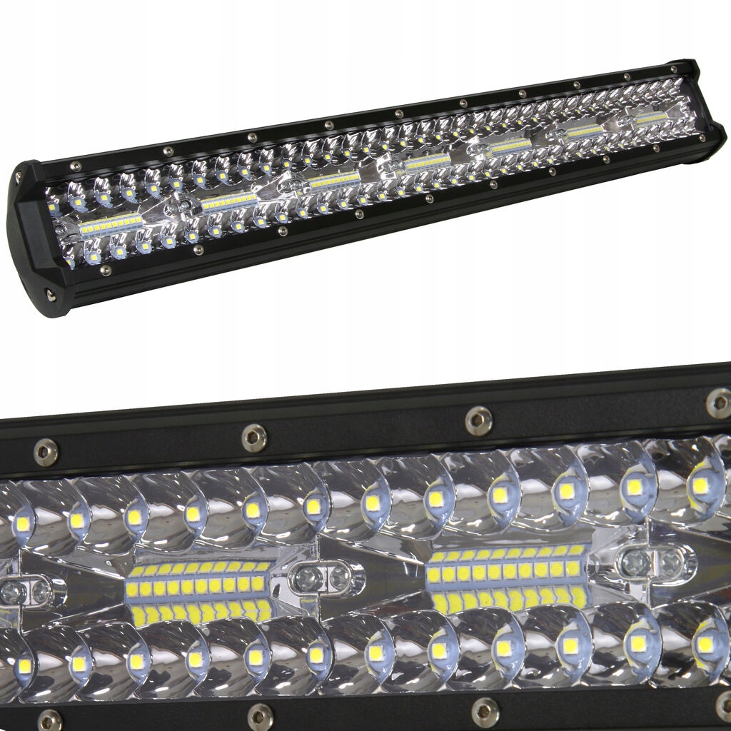 LAMPA ROBOCZA SAMOCHODOWA PANEL LED HALOGEN 420W SZPERACZ 12V 24V LED 50mm