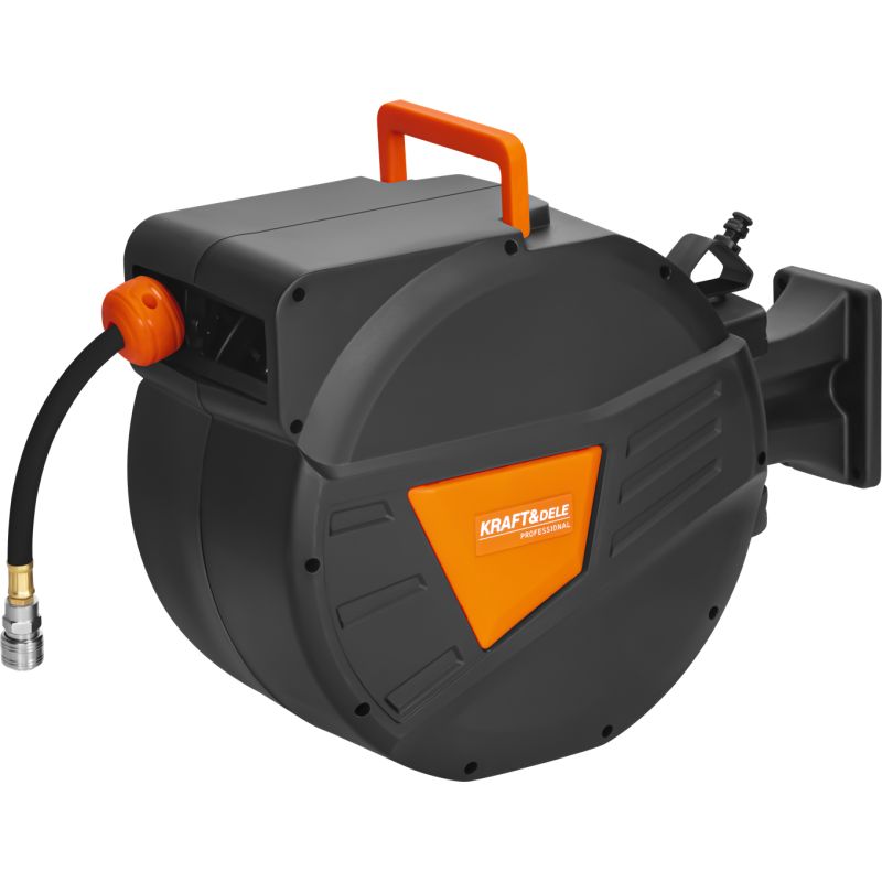Wąż pneumatyczny zwijany na bębnie 20m + 2m 1/4" KD2159