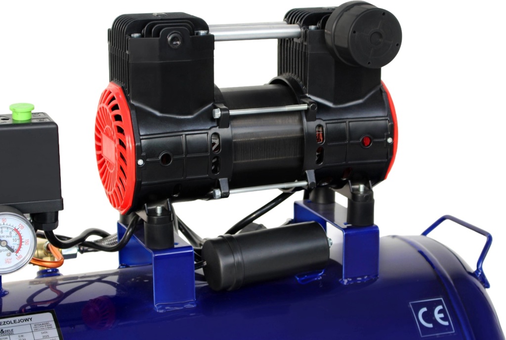 Kompresor bezolejowy 50L 1500W 230V