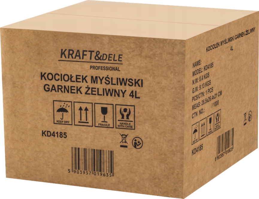 Kociołek stojący 4 l