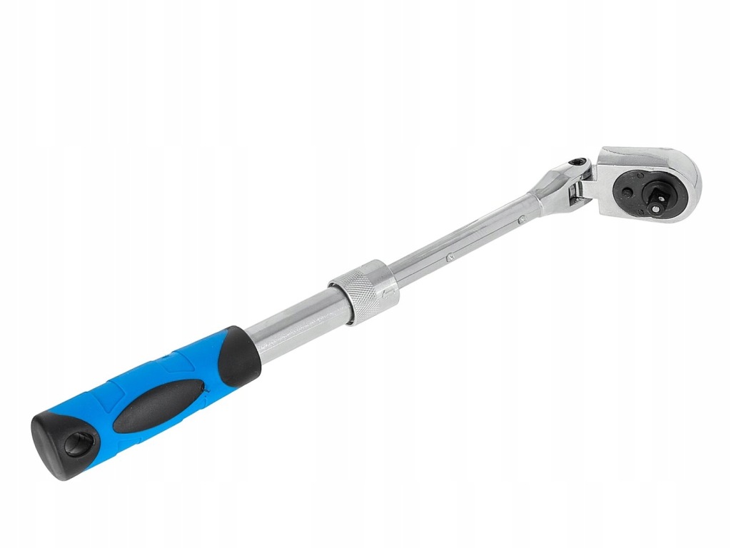 GRZECHOTKA TELESKOPOWA ŁAMANA PRZEGUBOWA 1/4” 210-278mm CrV 72T GEKO