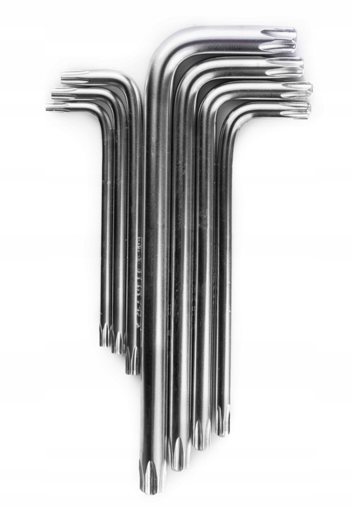 ZESTAW KLUCZY IMBUSOWYCH IMBUSY DŁUGIE TORX CR-V T10H-T40H 7.EL