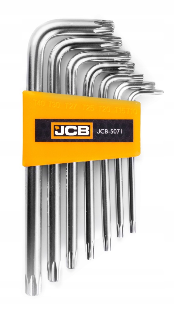 ZESTAW KLUCZY IMBUSOWYCH IMBUSY DŁUGIE TORX CR-V T10H-T40H 7.EL