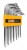 ZESTAW KLUCZY IMBUSOWYCH IMBUSY DŁUGIE TORX CR-V T10H-T40H 7.EL