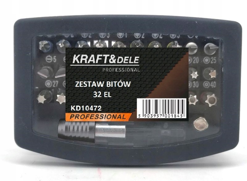 Zestaw bitów 32 el. KD10472